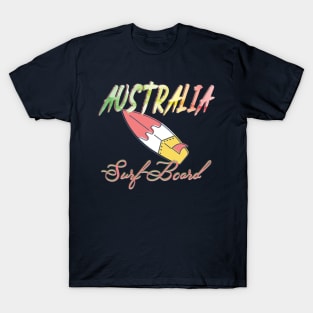 Australia surf board T-Shirt